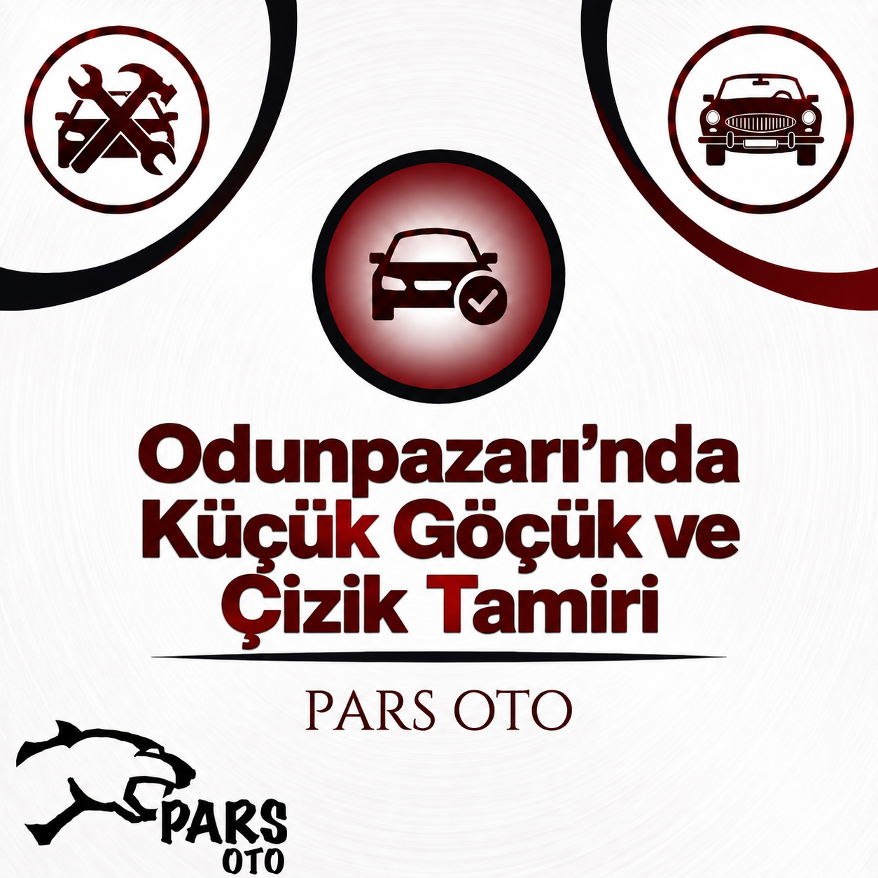 Odunpazarı’nda Küçük Göçük ve Çizik Tamiri
